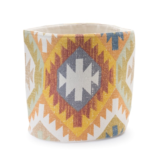Southwestern Woven Cotton Basket Set